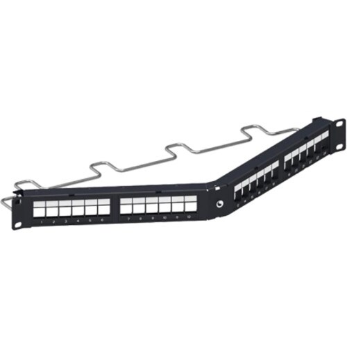 CommScope 24-Port Angled Discrete Distribution Module Panel 760237042