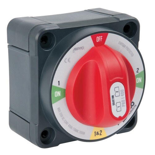 BEP Pro Installer 400A Selector Field Disconnect Battery Switch MC10 771-SFD