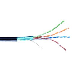 Belden 24 AWG 4 Pair Solid STP CAT5E Cable MSHA 1000ft 7929A