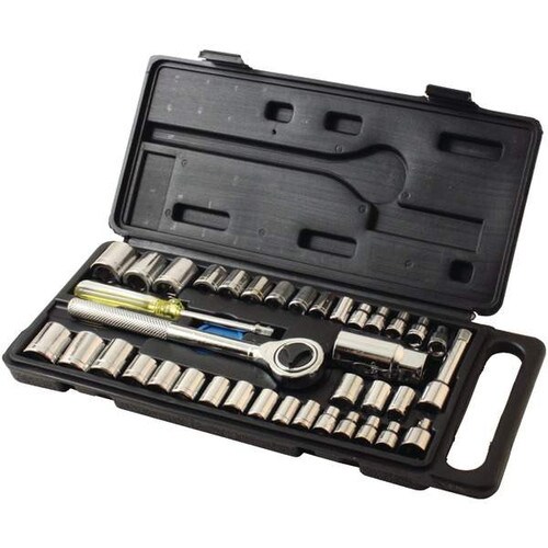 HB Smith Tools- 79940 40-Piece Drop-Forged Socket Set 79940