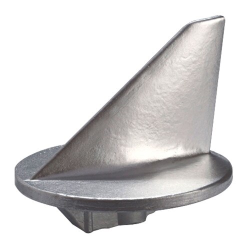 Tecnoseal Zinc Boat Trim Tab Anode for 50HP Mercury Outboard 00800