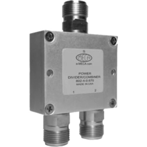 MECA 2-Way N-Female Power DividerCombiner 802-4-0-670