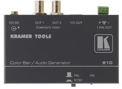 Kramer Composite Video and S-Video Black Burst Audio Tone Generator 810