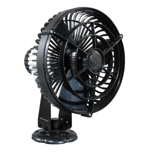 Caframo Kona 24V 3-Speed 7in Waterproof Fan Black 817CA24BBX