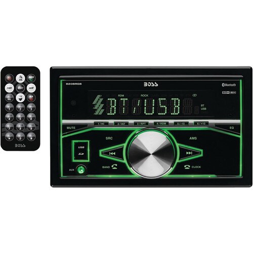 Boss Audio In-Dash Mechless AMFM with Bluetooth 820BRGB