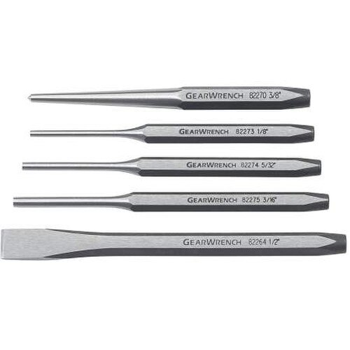 GearWrench 5 piece Punch and Chisel Set (82304)