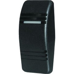 Blue Sea No-Lens Rocker Switch Actuator for Contura Switches Black 8296