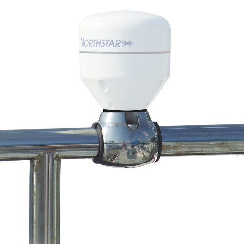 Edson GPS Antenna Rail Mount Stainless Steel 1-Inch-125-Inch Rails 1-Inch-14 Threads 831ST-1-14