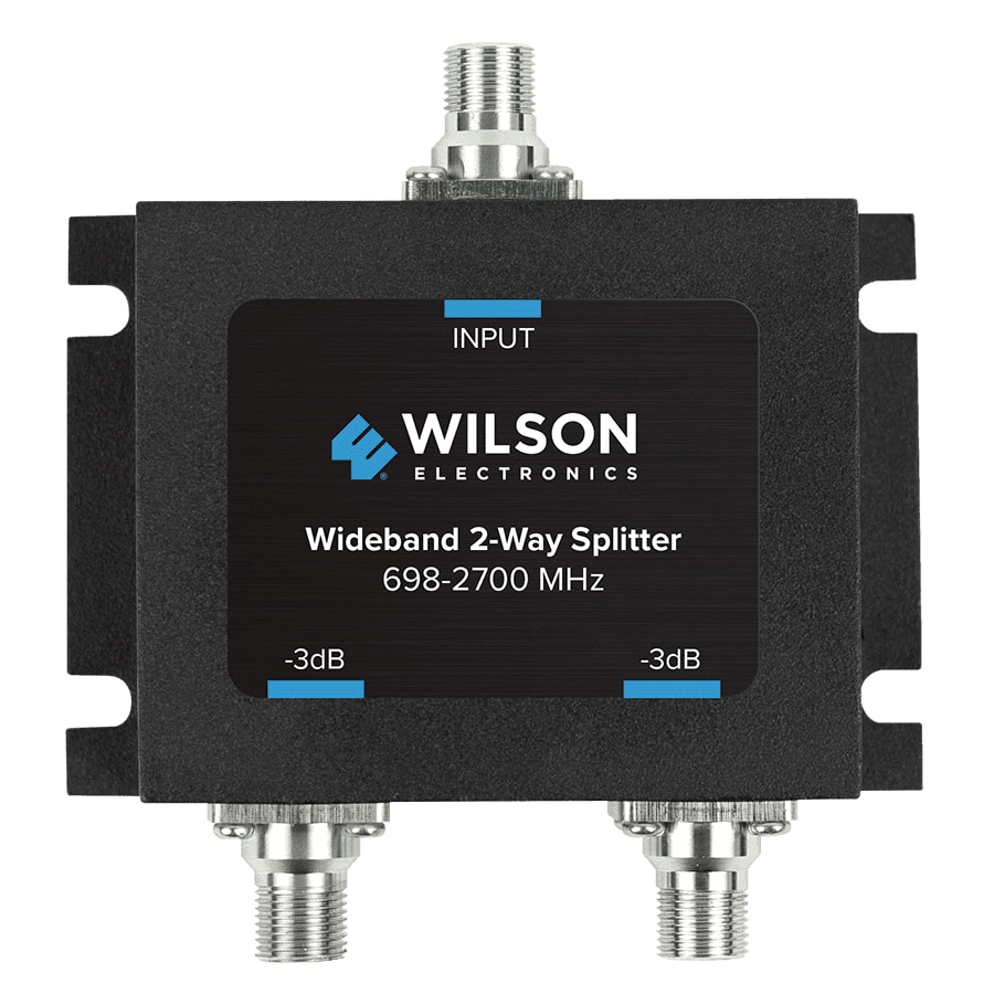 weBoost -3dB 2 Way Splitter w F Connectors 75 Ohm 698-2700 MHz 850034