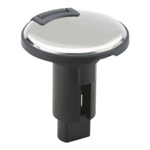 Attwood Lightarmor Plug-In Round 2-Pin Base Stainless Steel 910R2PSB-7