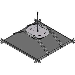 JMA TRU-Omni R727 Above Ceiling Mounting Bracket 919056