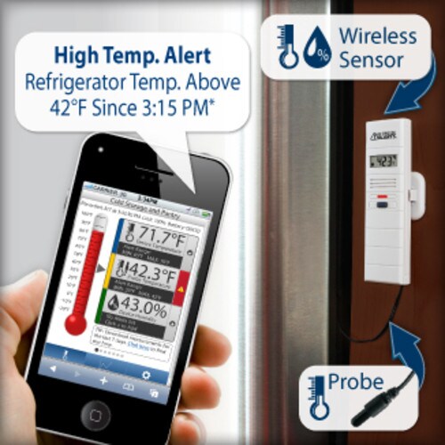 LaCrosse Wireless Temperature and Humidity Monitor 926-25101-GP
