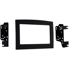 Metra- 95-6528B 2006-2010 Ram Truck Double-DIN Installation Kit Matte Black 95-6528B