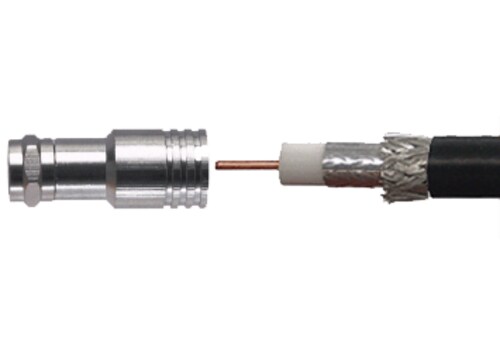 Wilson Electronics F-Male Connector for RG11 Cable 971150