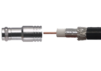 Wilson Electronics F-Male Connector for RG11 Cable 971150