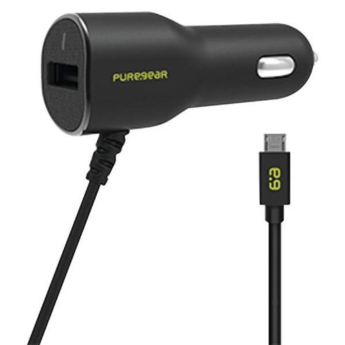 Pure Gear 34-Amp USB Micro USB Corded Car Charger 97356VRP