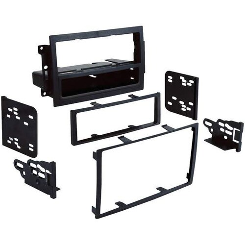 Metra- 99-6510 2004 - 2011 DodgeJeepChrysler Single- or Double-DIN Installation Multi Kit For Vehicles with Factory Navigation 99-6510