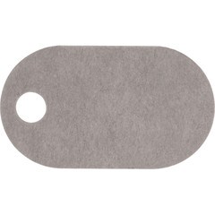 Optimum Fiberoptics Fiber Cable Identification Tags Grey 100Pk 999-999-OFI