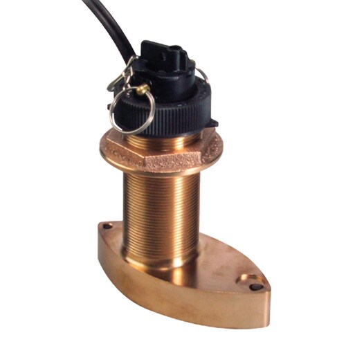 Raymarine B744V Bronze Thru Hull Triducer with 45ft Cable A26043