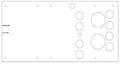 Westell 19-Inch Silver Steel Pad Mount Template A90-BXA-19PT1