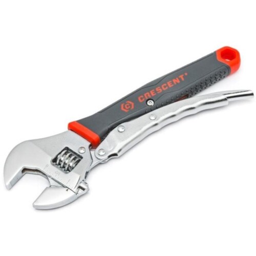 Crescent Tools 10-Inch Locking Adjustable Wrench ACL10VS