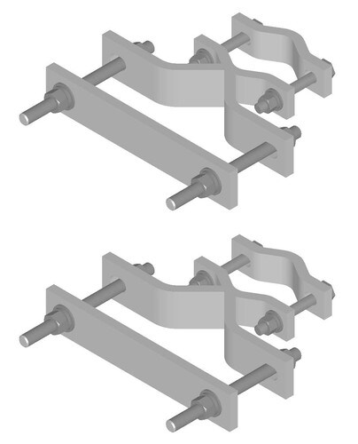 CommScope Adapter Clamp Set 90 Deg Angle Legs AD-P90-SCP