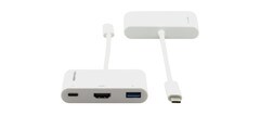 Kramer USB 31 Type-C to HDMI USB 30 PD Adapter Cable ADC-U31C-M2