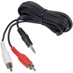 RCA- AH205R 35mm to 2 RCA Plugs Y-Adapter 3ft AH205R