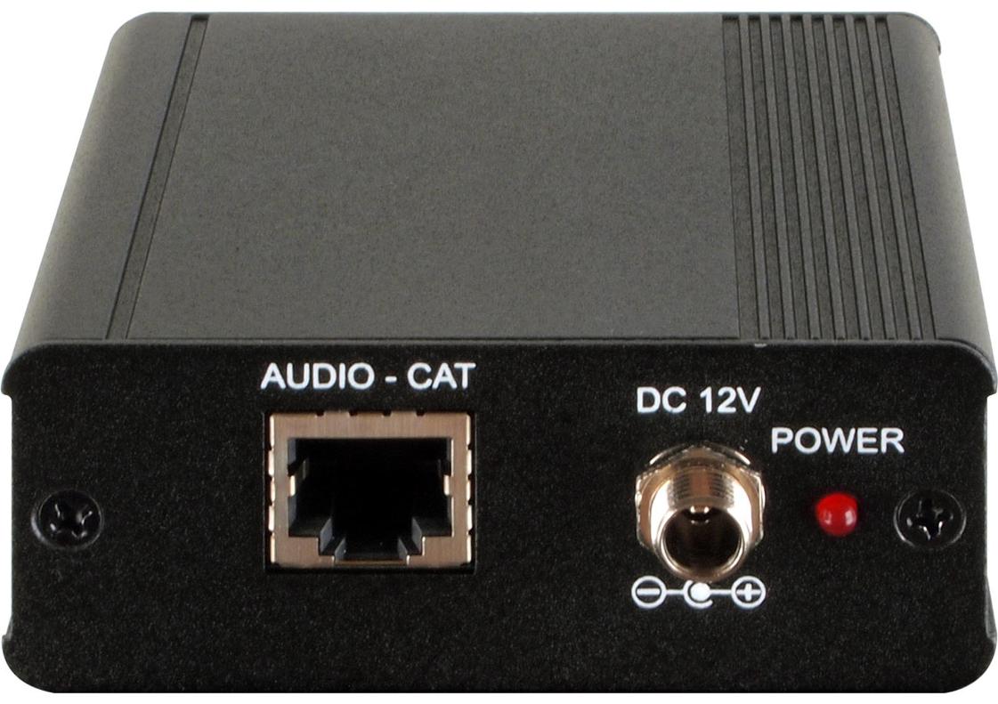 A-NeuVideo Optical Audio 492ft Over Single CAT5e-6-7 Transmitter ANI-03TCDTX