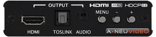 A-NeuVideo 4K UHD HDMI to HDMI Scaler w EDID Management ANI-4KHPN