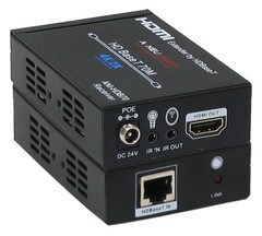 A-NeuVideo HDMI Power Over Ethernet Extender Over HD BaseT 230ft ANI-HDB70