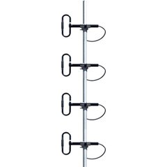 Telewave 470-550 MHz and 6-9 dBd4-Element Dipole Array Antenna ANT500D6-9