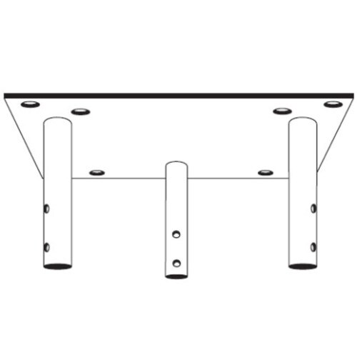 Rohn - 25G Assembly PlateTop Beacon Plate APL25G