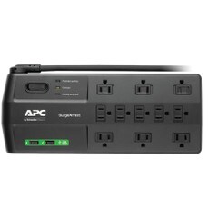 APC 11-Outlet SurgeArrest Surge Protector with USB Charging Ports APNP11U2