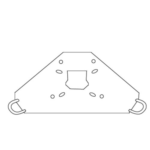 Rohn - 25G Accessory Shelf AS25G