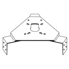 Rohn- 45G55G Accessory Shelf AS455G