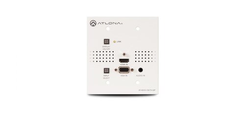 Atlona 2-Input Wallplate Switcher for HDMIVGA HDBaseT Output AT-HDVS-150-TX-WP
