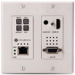 Atlona 2x1 Wall Plate Switcher for HDMI VGA With HDBaseT AT-HDVS-200-TX-WP