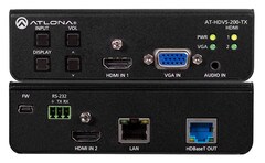 Atlona 3-Input Switcher for HDMI and VGA with HDBaseT AT-HDVS-200-TX