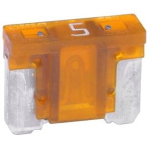 Bussmann - 5 Amp Low-profile ATM blade fuse 5Pk ATM-5LP