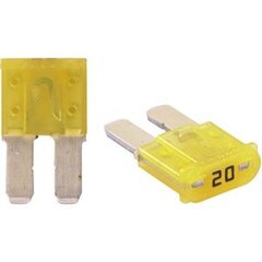 Ventev - MICRO2 FUSE 20 amps10 Pack Yellow ATMM2-20