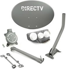 DIRECTV SL5 SlimLine Reverse Band 5 4K LNB Satellite Dish Kit AU9-SL5-4KLNB