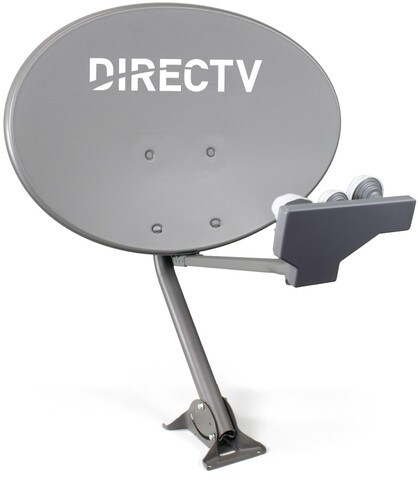 DIRECTV SL5 SlimLine 4K SWM Satellite Dish Antenna with J-Mount Kit AU9-SL5-SWM