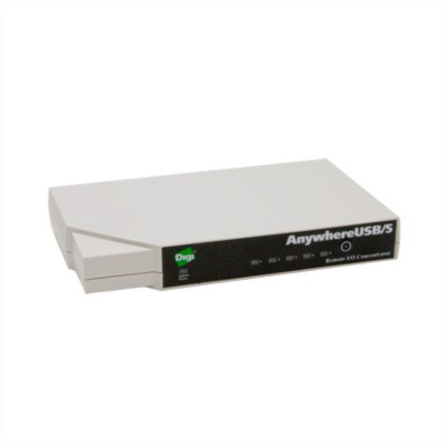 Digi AW-USB-5 AnywhereUSB 5-port USB Over IP Hub Gen 2 AWUSB5
