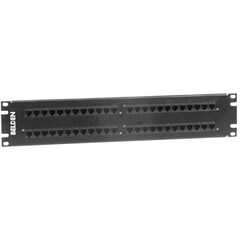 Belden 48-Port Cat5E HD-110 Patch Panel 2U Black AX103259