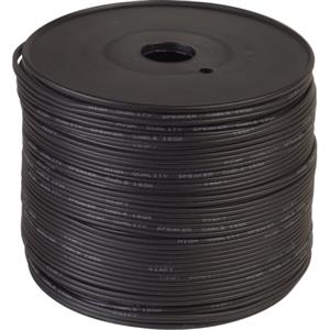 Ventev 16-Gauge 2 Conductor Black Zip Cord 500-Ft AZ16-500-SPABK