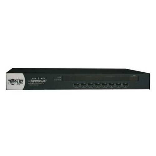 Tripp Lite 8-Port 1U USBPS2 KVM Switch with On-Screen Display B042-008