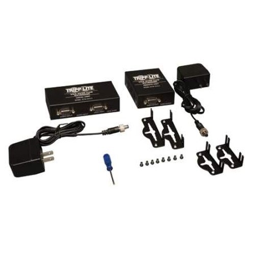 Tripp Lite VGA with Audio over Cat56 Extender Kit Box TxRx EDID B130-101A-2