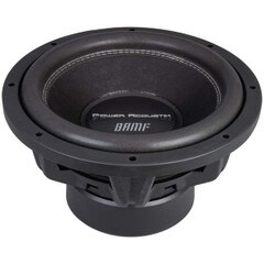Power Acoustik 10-Inch 3200w Dual 4Ohm BAMF Series Subwoofer BAMF-104