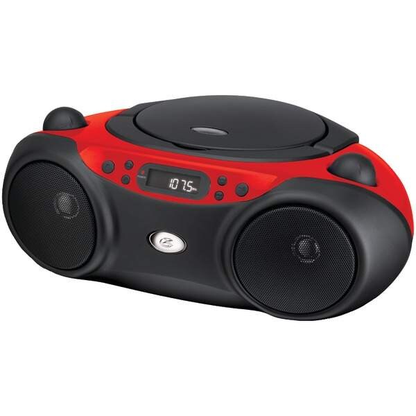 GPX CD Player Boom Box (BC232R) | Solid Signal